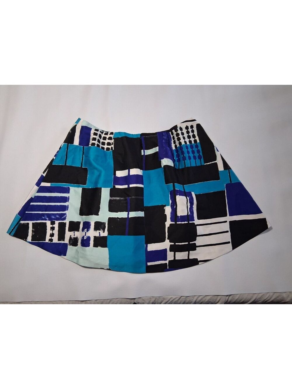Lane Bryant NWT Geometric Color Block Maxi Skirt